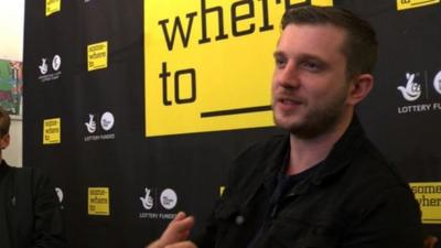 Plan B at the launch of somewhereto_