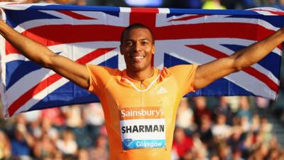 Great Britain's Will Sharman