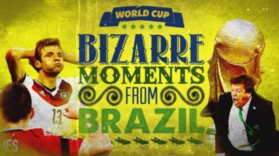 Bizarre moments of the 2014 World Cup