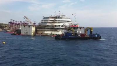 The Costa Concordia