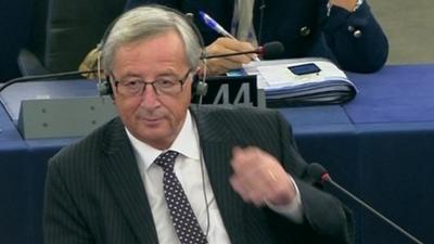 New European Commission president Jean-Claude Juncker