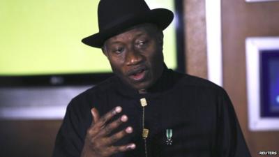 President Goodluck Jonathan