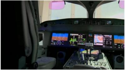 Bombardier cockpit