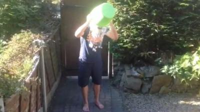 Cold water challenge, water-tipping, deaf-drenching