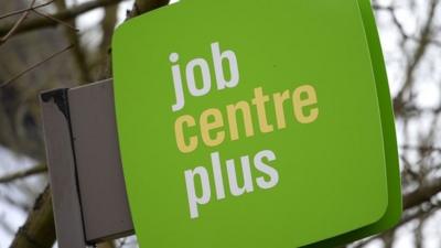 Jobcentre Plus sign