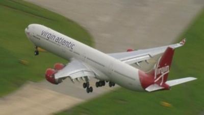 Virgin Atlantic plane