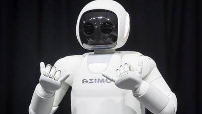 ASIMO (Advanced Step in Innovative Mobility) the humanoid robot