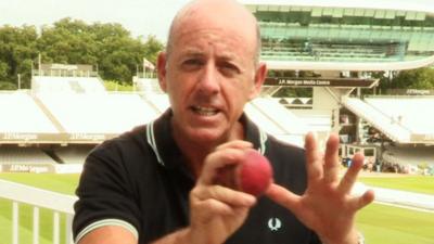 Cricket analyst Simon Hughes