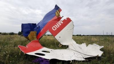 Wreckage of Flight MH17