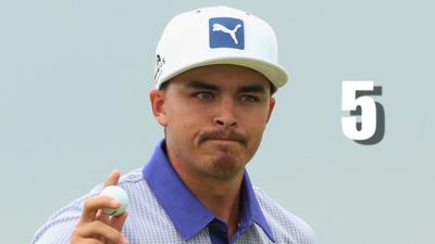 Open 2014: Rickie Fowler challenges - top five shots