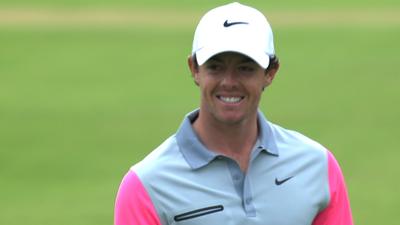 The Open 2014: Rory McIlroy holes winning putt