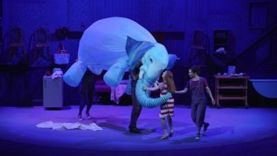 Elephantom on stage