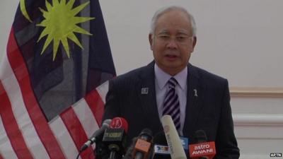 Malaysian Prime Minister Najib Razak