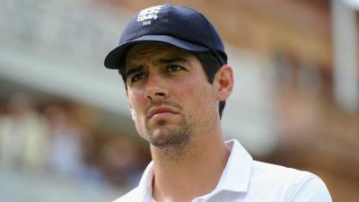 Alastair Cook says he is desperate to continue as England captain, and will do so "until my position becomes untenable"