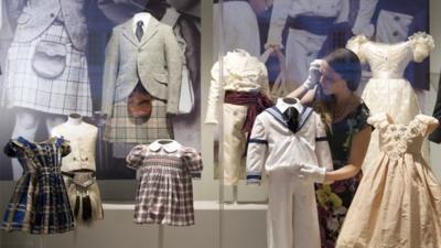 Outfits worn by royal children