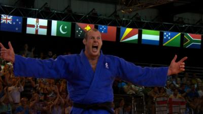 Chris Sherrington wins Scotland's sixth judo Commonwealth judo gold of Glasgow 2014