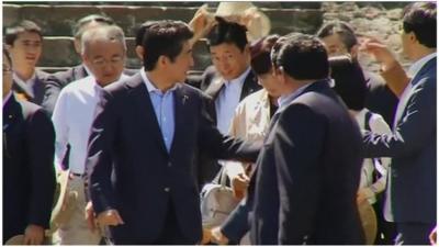 Japan's Prime Minister Shinzo Abe