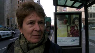 A woman in Buenos Aires who says she is worried