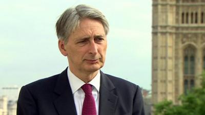 UK Foreign Secretary Philip Hammond