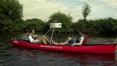 The 'Broadsview' kayak mapping Norfolk's waterways