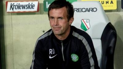 Celtic manager Ronny Delia