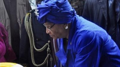 Liberia President Ellen Johnson Sirleaf