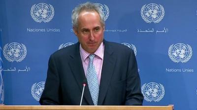 UN spokesman Stephane Dujarric