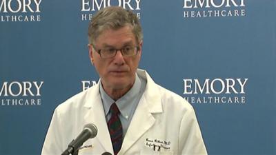 Dr Bruce Ribner of Emory University Hospital