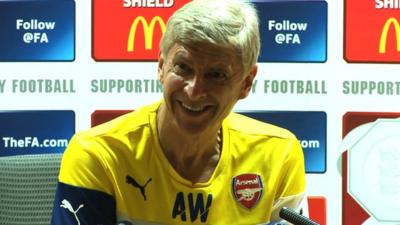 Arsenal manager Arsene Wenger