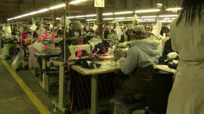 Lesotho garment factory