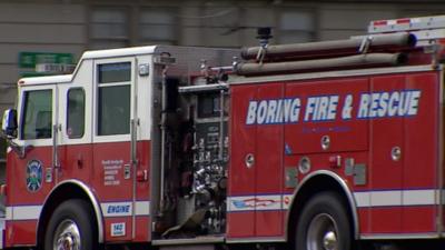 Boring fire engine