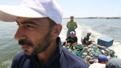 Gaza fishermen