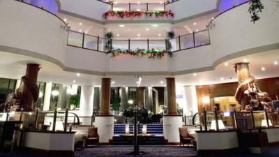 Celtic Manor lobby