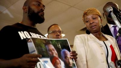 Michael Brown's parents