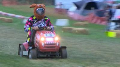 Lawnmower racer