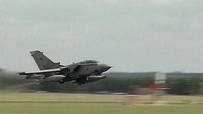 RAF Tornado jet