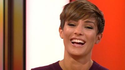 Frankie Bridge from The Saturdays