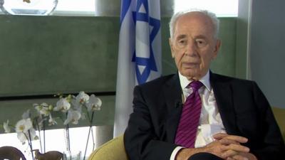 Israeli President Shimon Peres