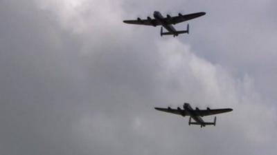 Lancaster bombers