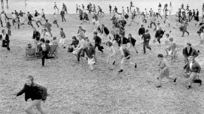 Mods and rockers in 1964
