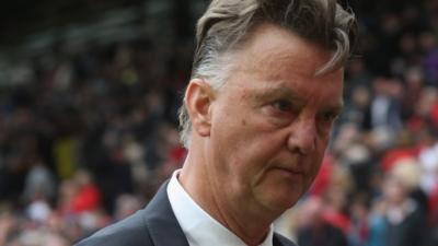 Manchester United manager Louis van Gaal