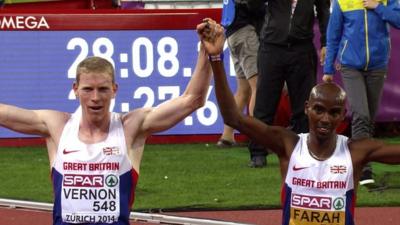 European Championships: Radcliffe, Lewis, Cram, Jackson share moments