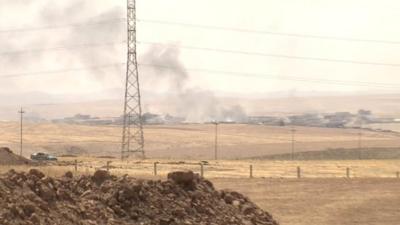 Near the Mosul dam