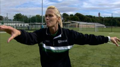 Former Scotland ladies international player Shelley Kerr