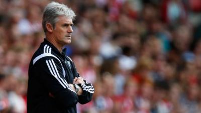 West Brom manager Alan Irvine