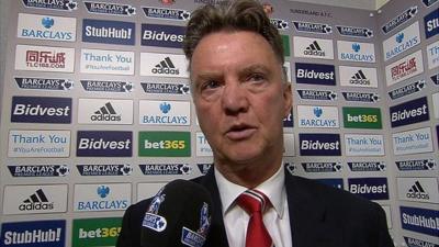 Manchester United manager Louis van Gaal