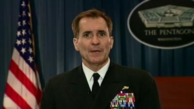 Rear Adm John Kirby