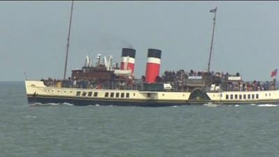 The Waverley off Llandudno