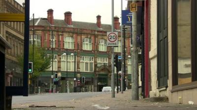 Street in Rotherham