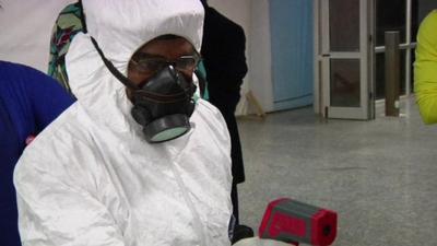 Nigeria confirms its first Ebola death outside Lagos.
